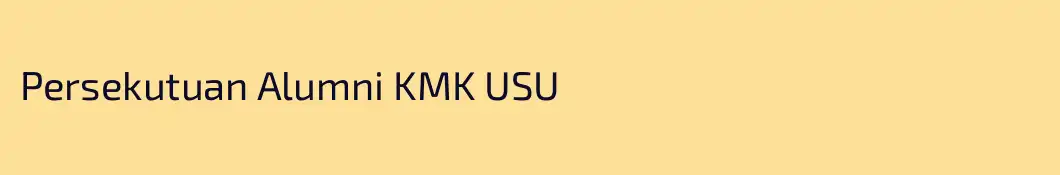 Persekutuan Alumni KMK USU